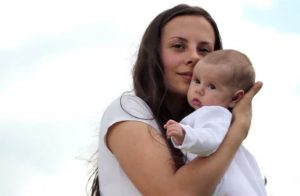 madre con bambino